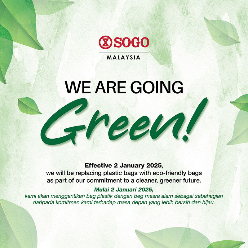 We Are Going Green!